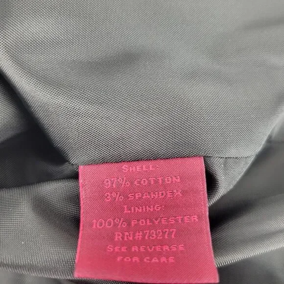 212 Collection Jacket Women's Size XL Black White Abstract Splatter Paint Modern - Picture 5 of 10